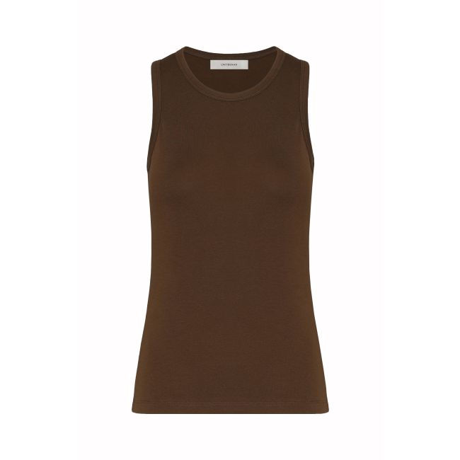 KATE TANK TOP - CHOCOLATE