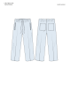 JULIAN PARADISO PANTS - LIGHT BLUE