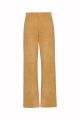 FEDE SUEDE TROUSERS -  GOLD