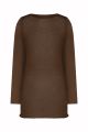 NIKKI BEACH DRESS - CHOCOLATE